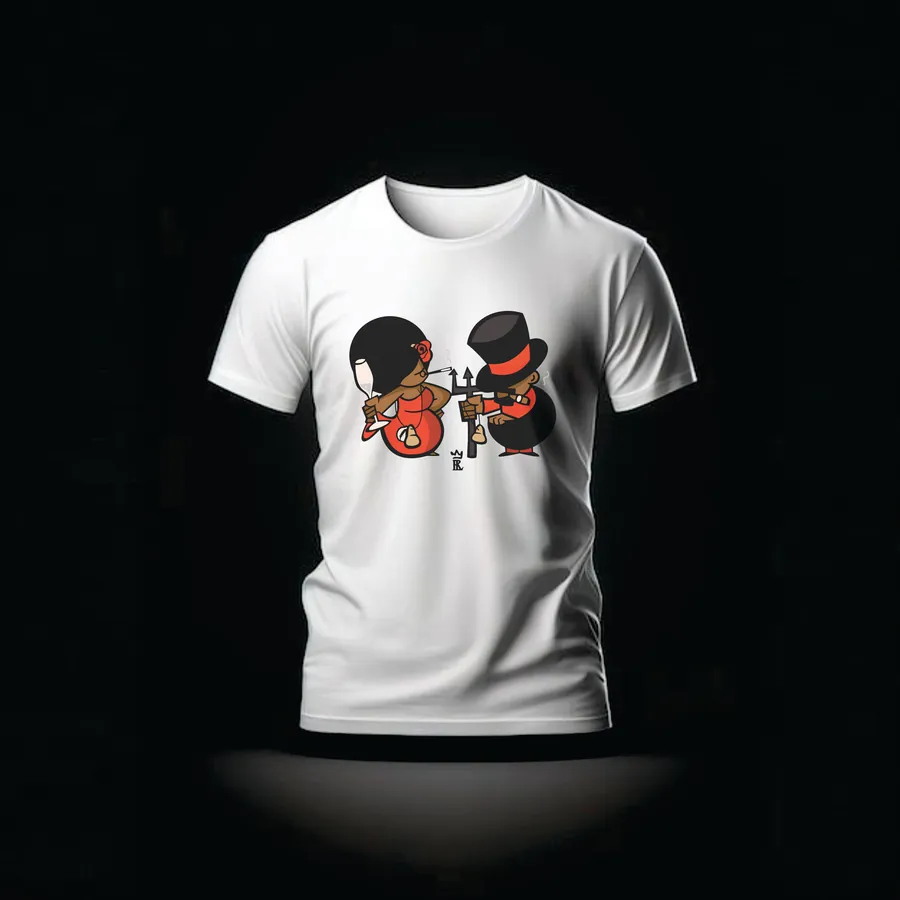 Camiseta Exu e Pombagira — Rei 7 da Lira